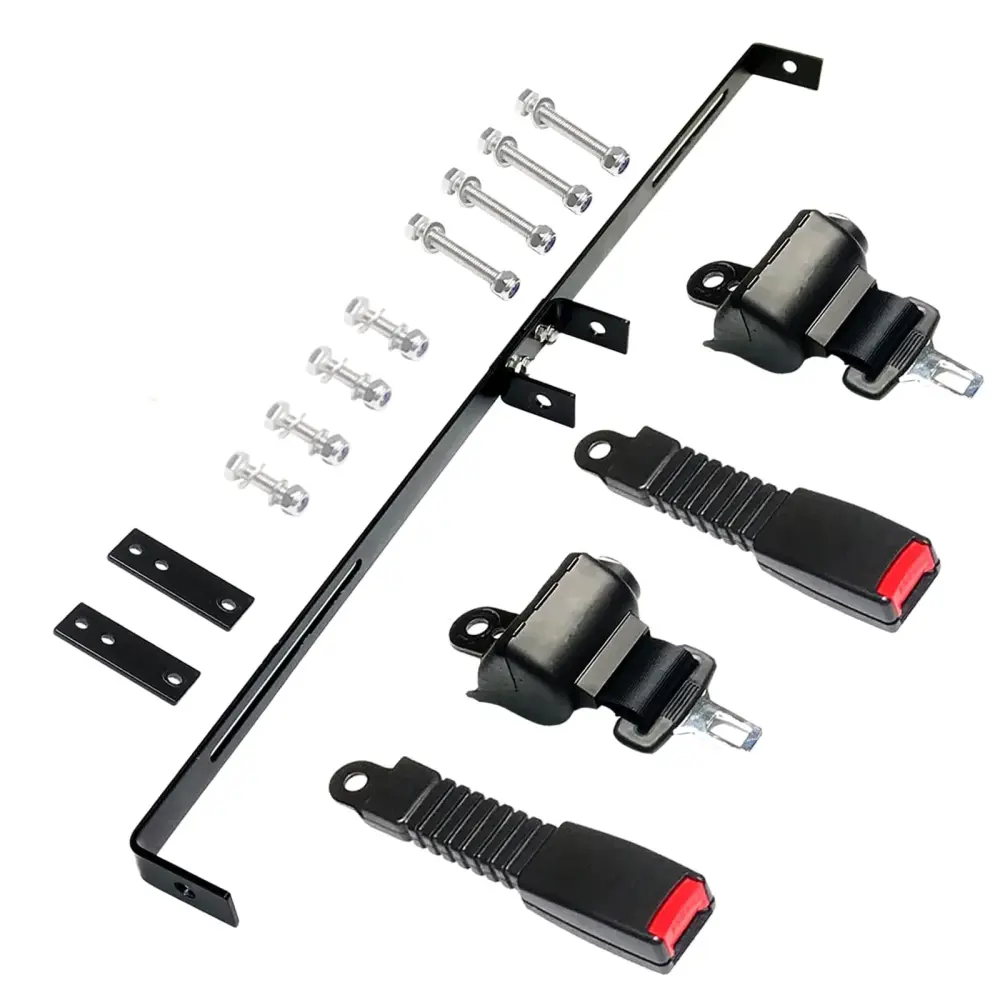 42 Withdrawn Seat Belt Bracket Yamaha E-Z-GO TXT RXV Club Car DS EV Star Most Golf Cart