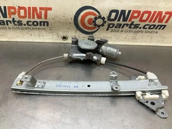 2013 Nissan A35 Maxima Rear Passenger Window Motor Regulator Asm Oem 11Bagg3