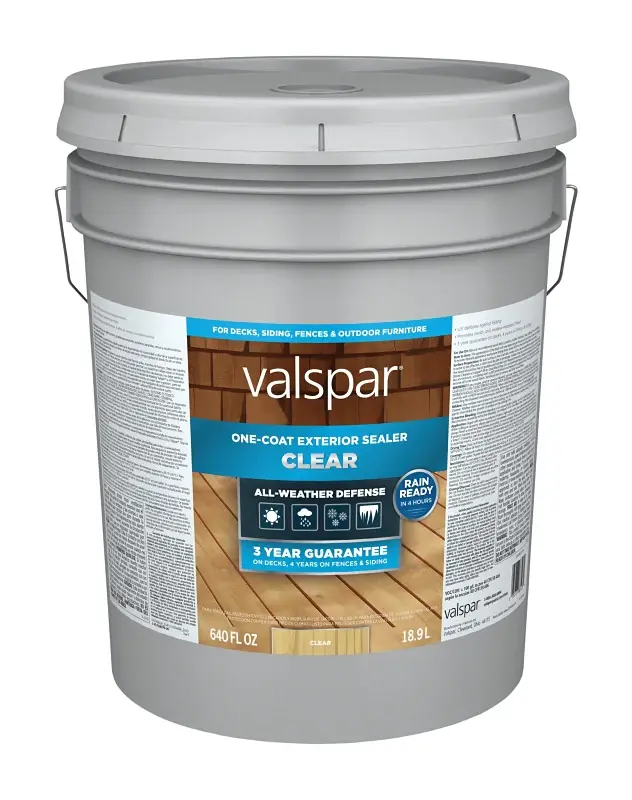 Valspar VL1028070-20 Exterior Sealer, Distinct, Liquid, 5 gal