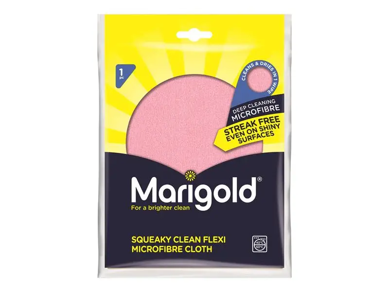 Marigold Squeaky Sanitized Flexi Microfibre Cloth