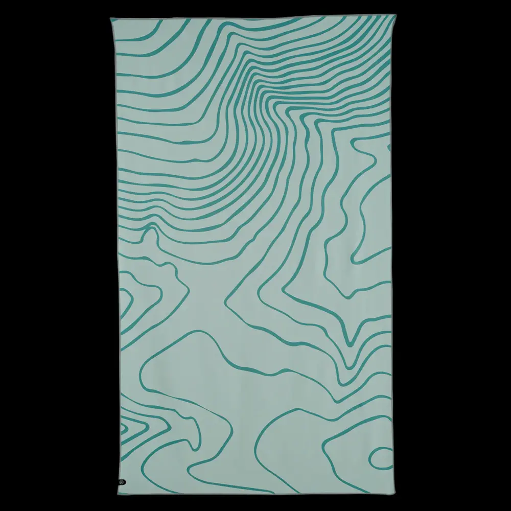 Microfiber Suede Towel - Quick Dry, Sand Included