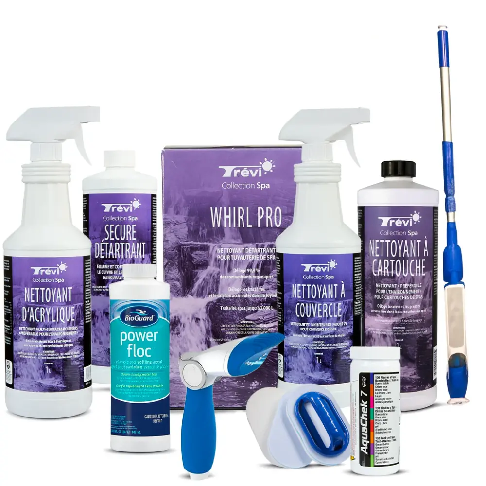 Custom maintenance kit spa