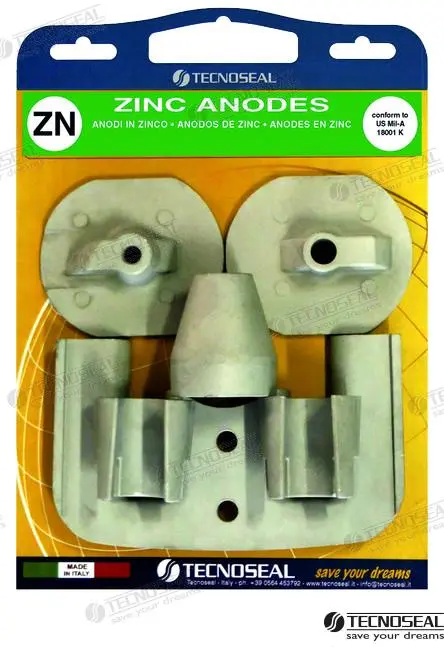 Multi-Surface Auto KIT ANODOS SPELTER YANMAR STERN DRIVE