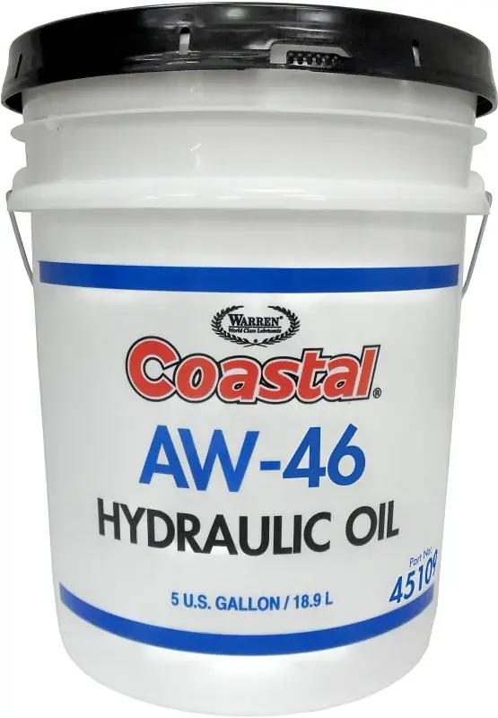 Coastal 45109 Hydraulic Oil, 5 gal, Crystal Amber