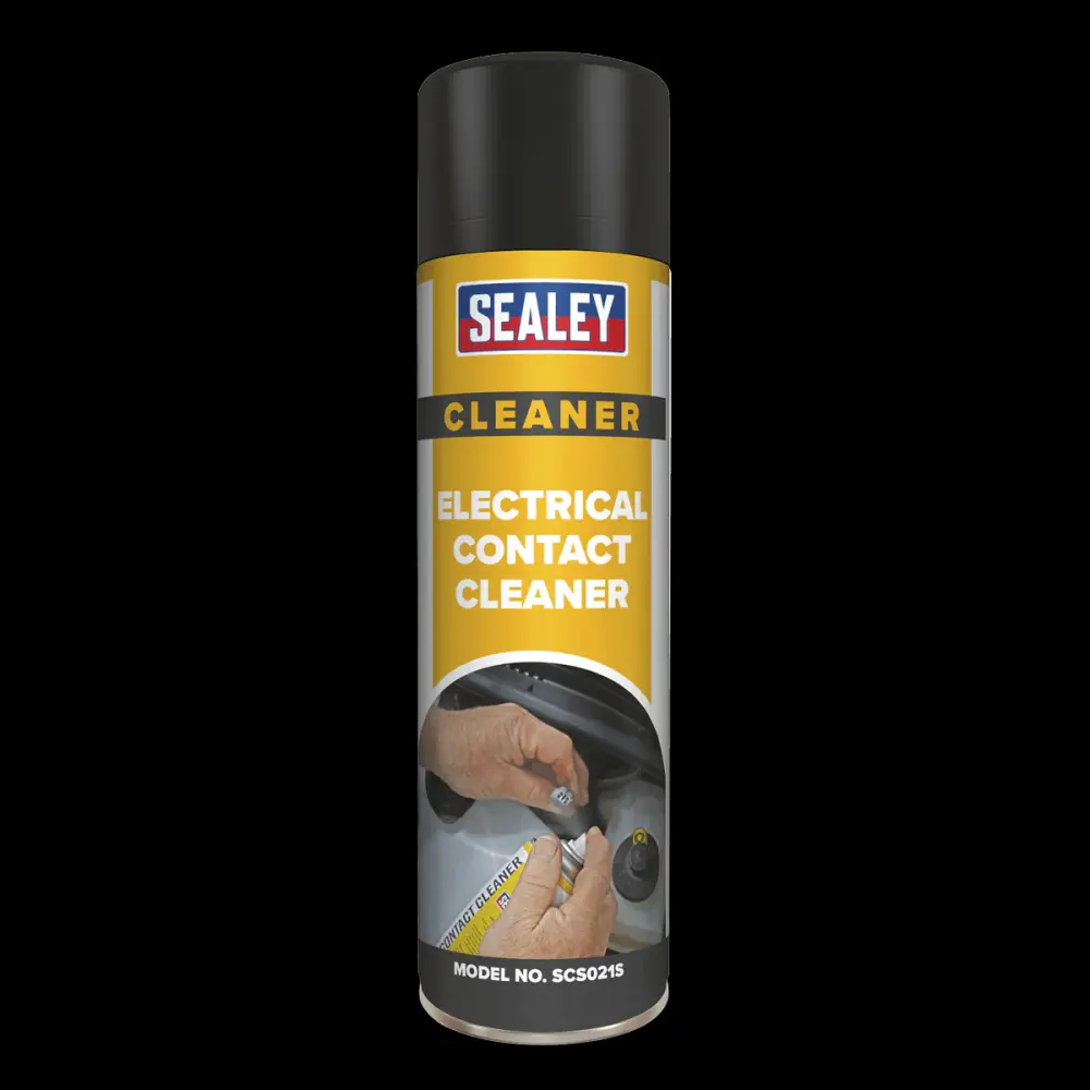 Sealey SCS021S Electrical Contact Cleaner 500ml Compatible Gasoline Engines