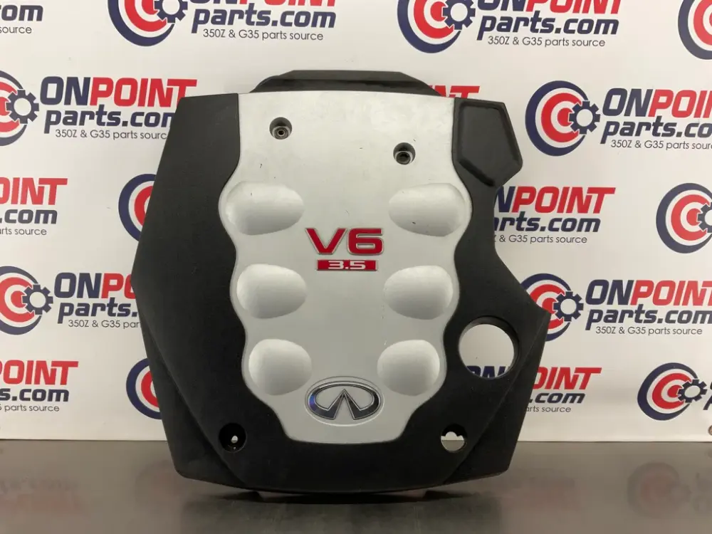 03-07 Infiniti G35 VQ35DE Engine Cover Emblem 14041AM80B OEM 12BK8D2