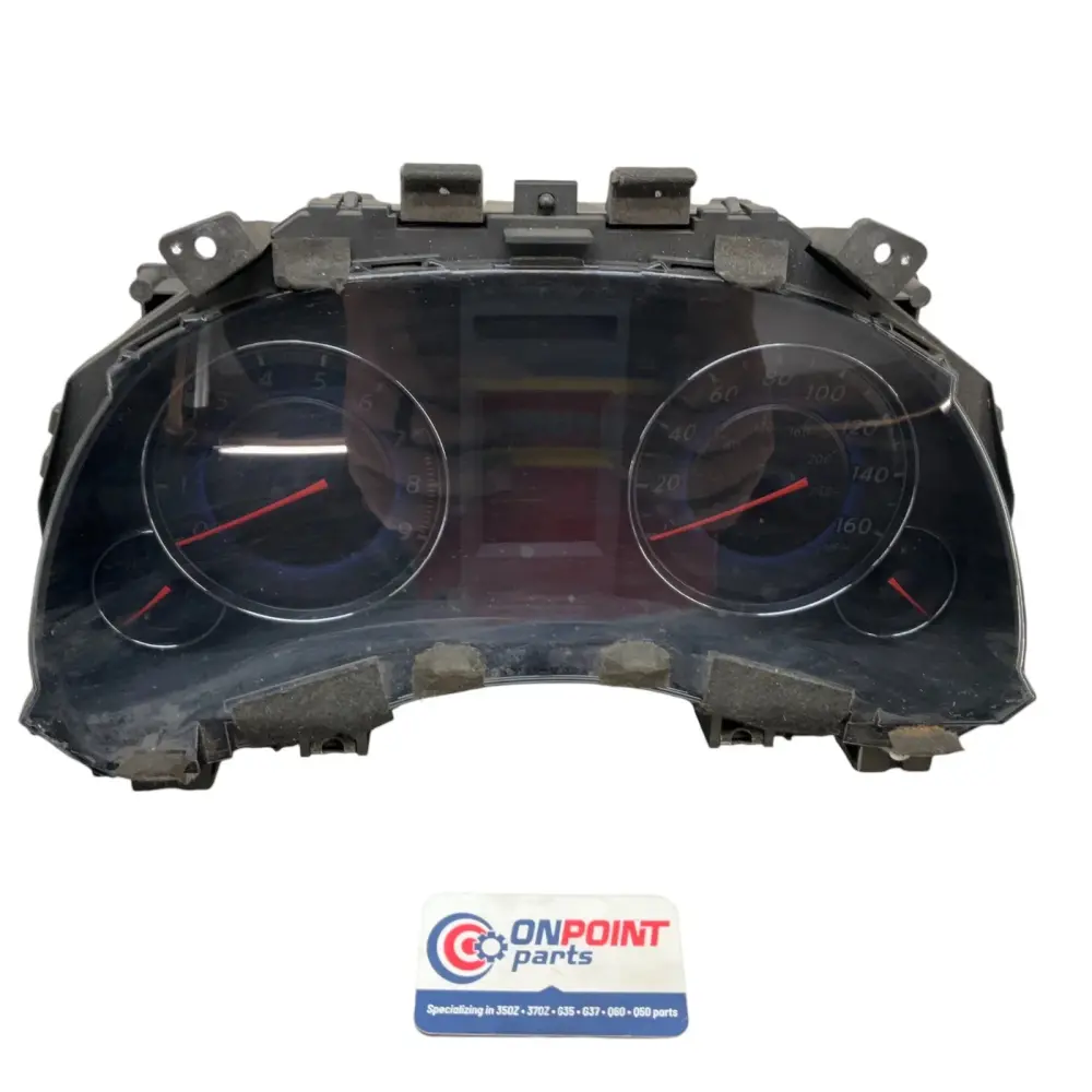08-10 Infiniti G35 G37 Speedo Instrument Gauge Cluster Auto 248201NC1A OEM IPG Adapter Set