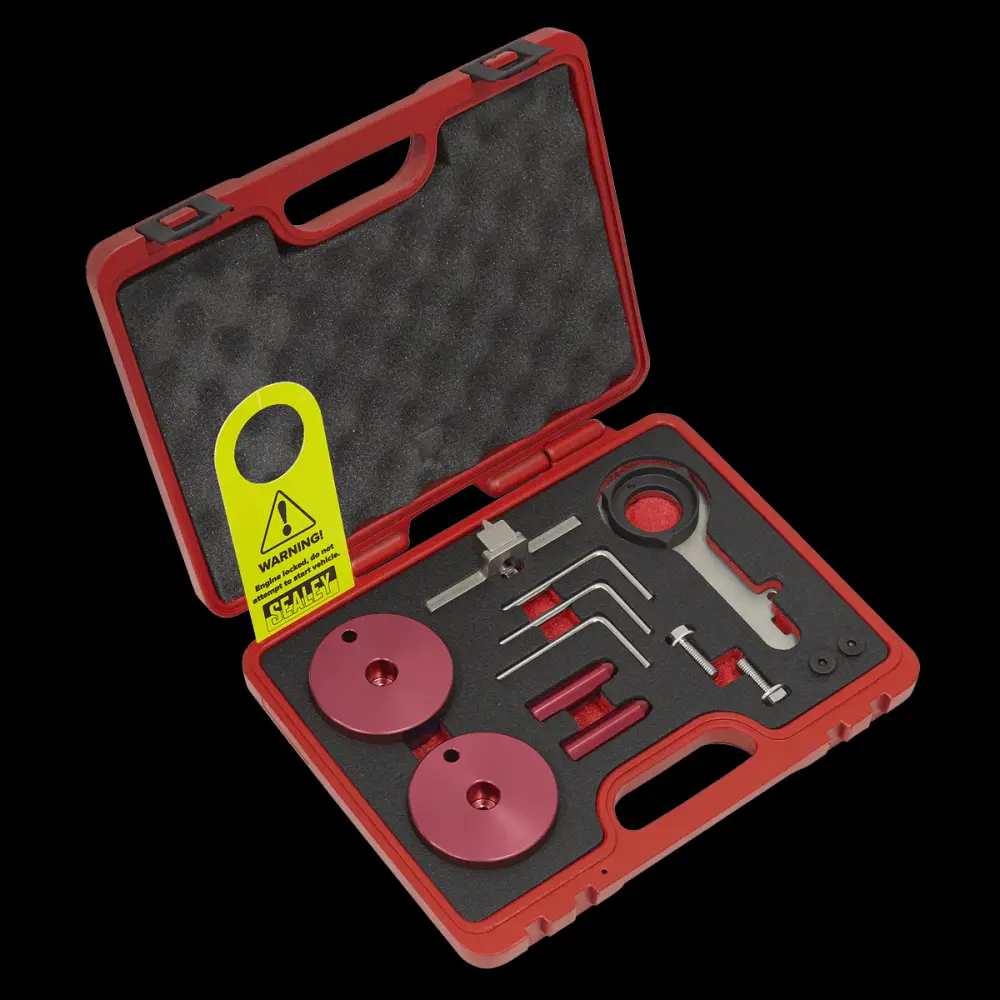 Sealey VSE5640 Diesel Engine Timing Tool Kit - Ford 2.0TDCi EcoBlue - Belt Drive