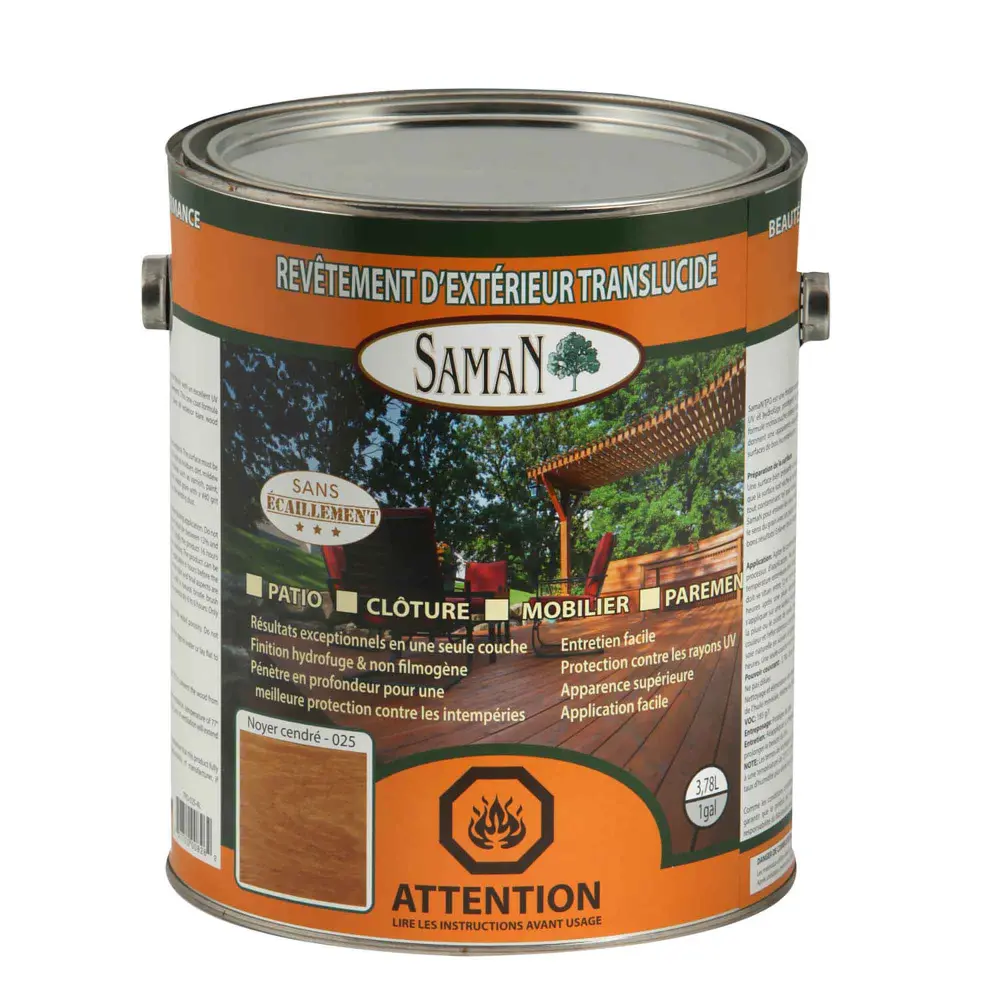 Professional Grade Butternut Light-diffusing Exterior Coating, 3.78 L