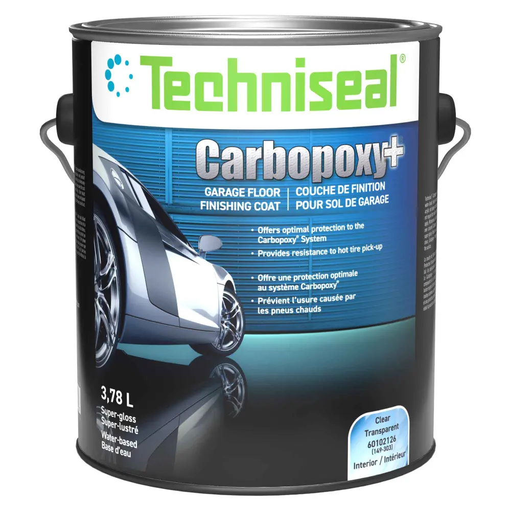 Carbopoxy + See-through Garage Floor Finishing Coat, 3.78 L
