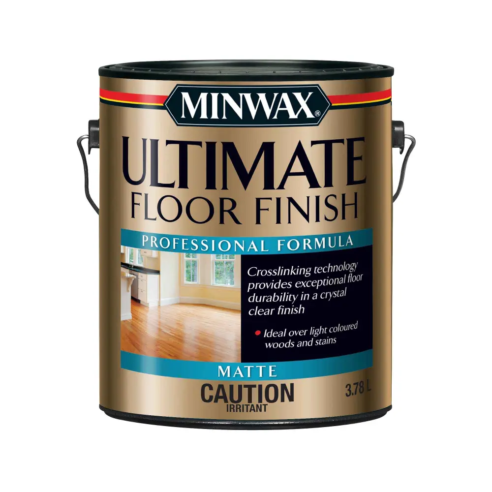 Ultimate Floor Finish Satin Clear, 3.78 L