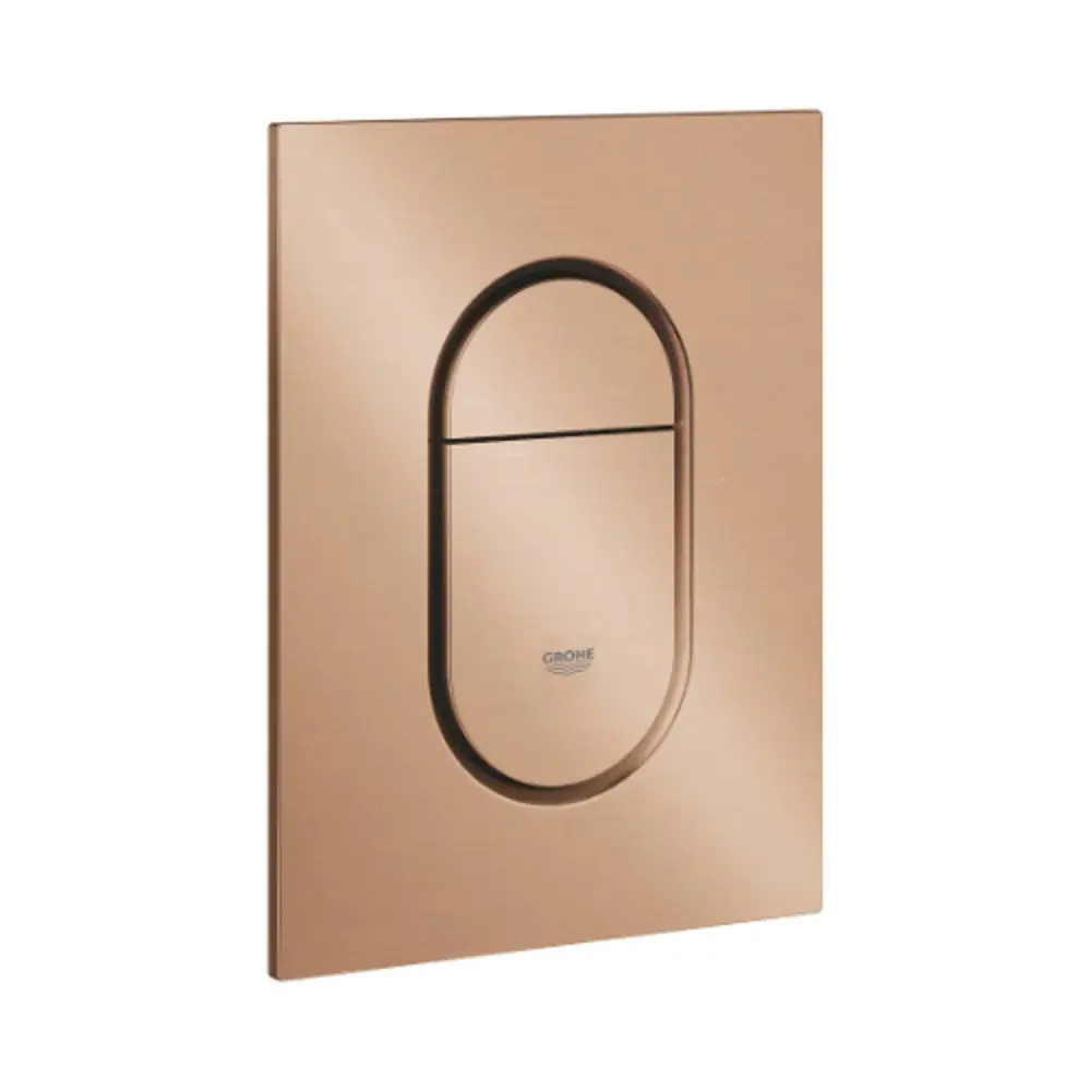 Grohe Arena Cosmo Modest Flush Plate Brushed Warm Sunset - 37624DL0