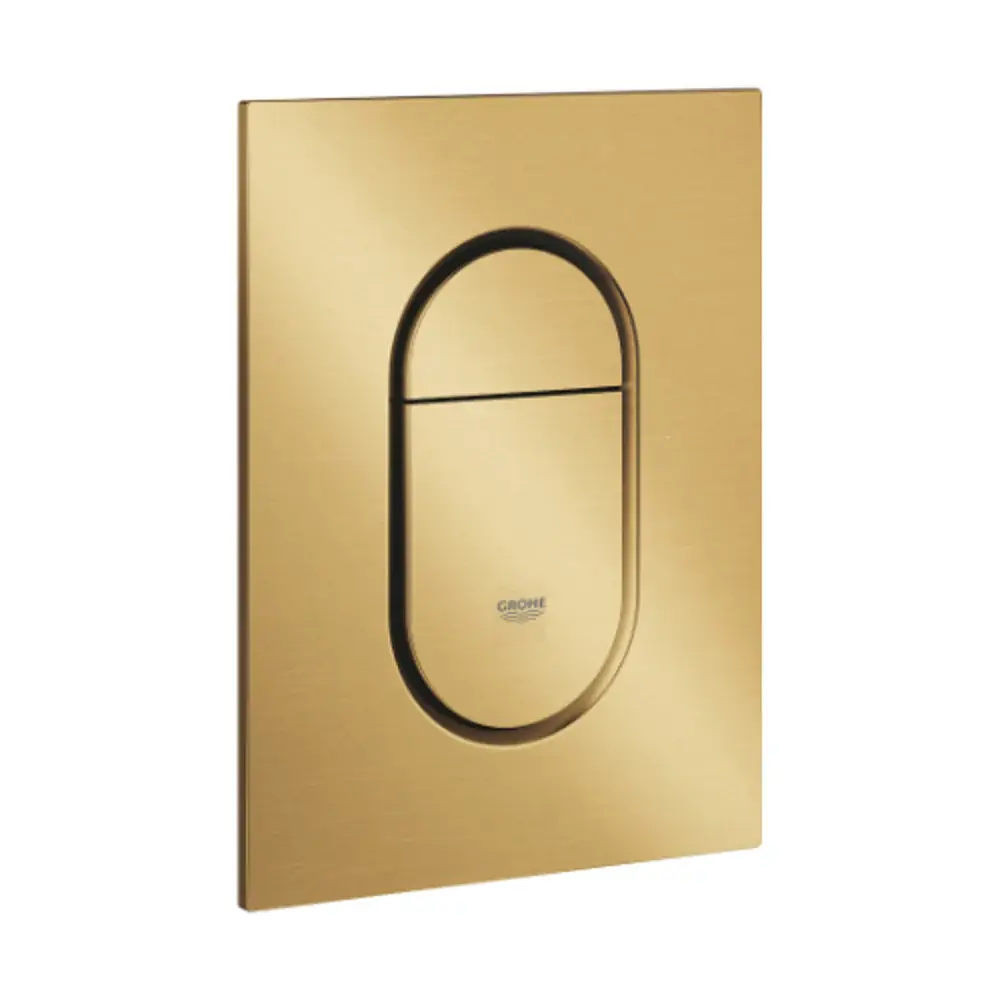 Grohe Arena Cosmo Small Flush Plate Brushed Stylish Sunrise - 37624GN0