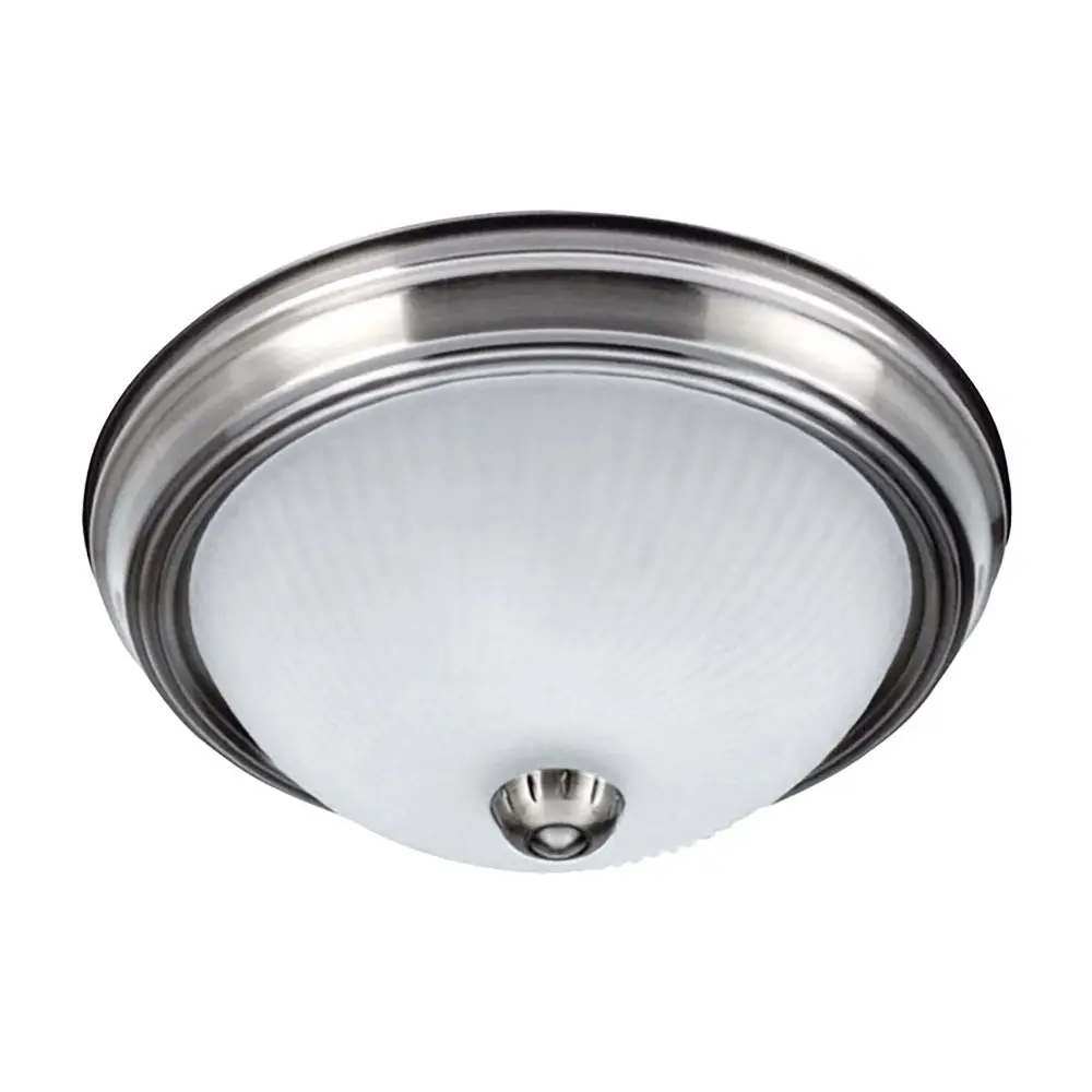 satin-brushed pewter Canarm Flush Mount