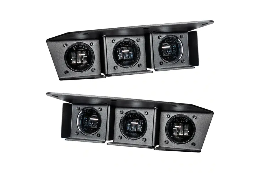 2021-25 Ford Bronco Oracle Tripartite LED Fog Light Kit, White