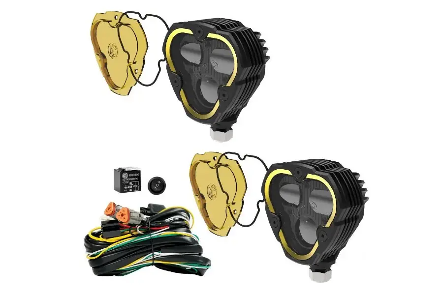 KC HiLiTES Flex ERA 3 Binary Mode Fog Light Kit Compatible Ford F-150