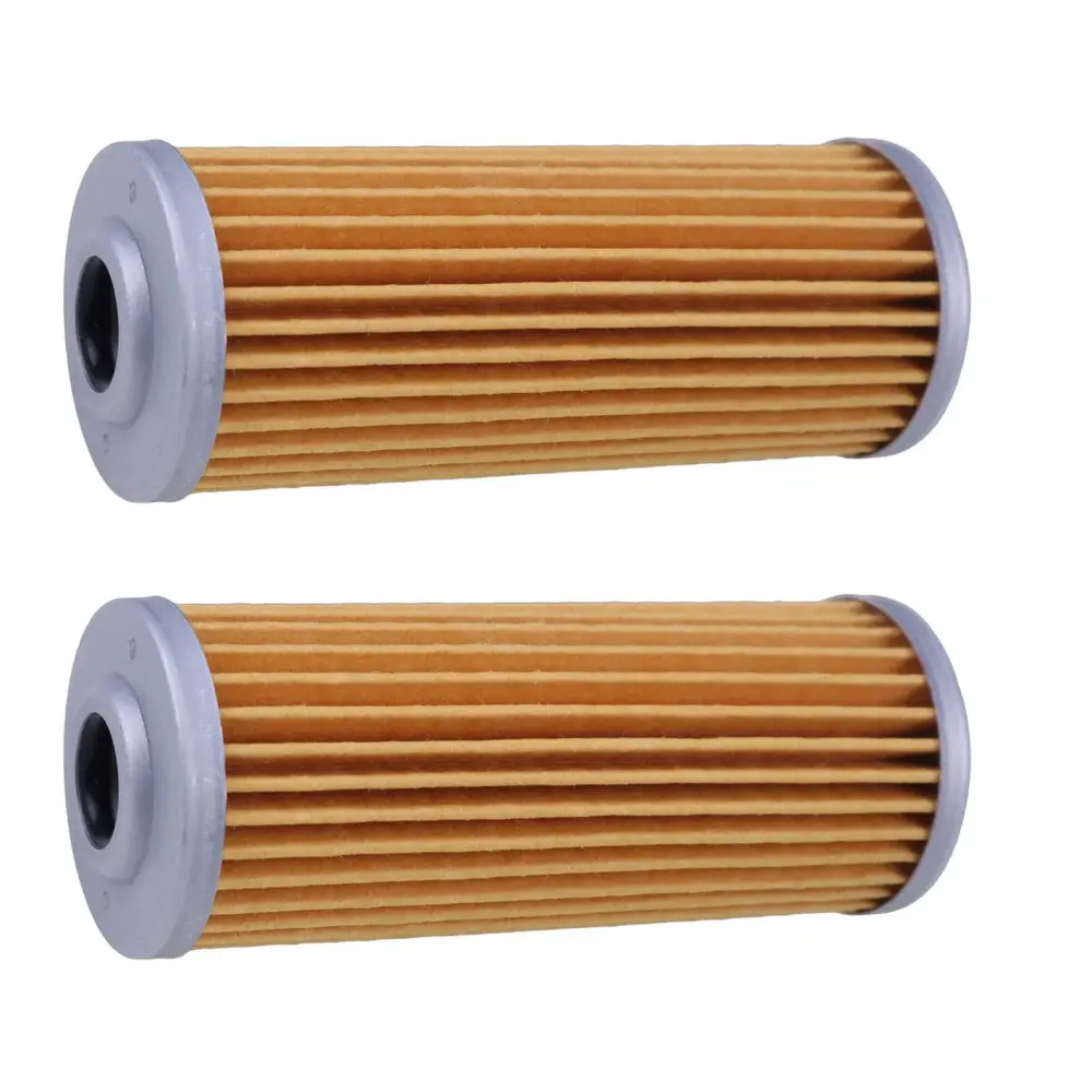 2 Pcs Fuel Filter YM124550-55700 Komatsu Engine 2D68E 3D66 3D68E 3D72 3D75 3D84 Excavator PC03-2 PC10-7 PC15R-8 PC20FR-2