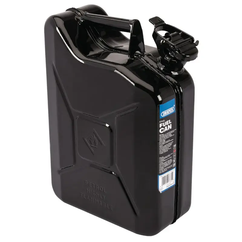 Draper Steel 10 Litre Ebony Fuel Can