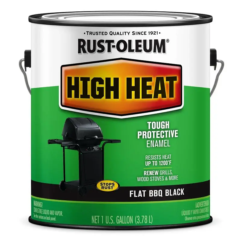 RUST-OLEUM SPECIALTY 233967 Farm Equipment Enamel, Flat, Ebony, 1 gal Can