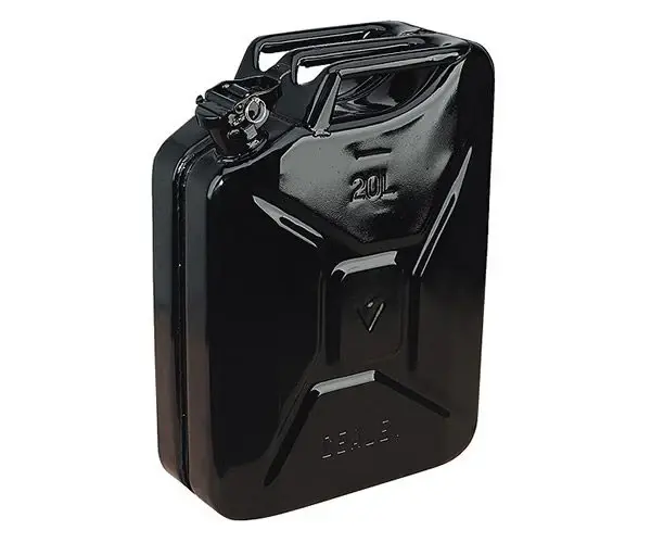 Sealey JC20B Jerry Can 20ltr - Onyx - Fuel Cans