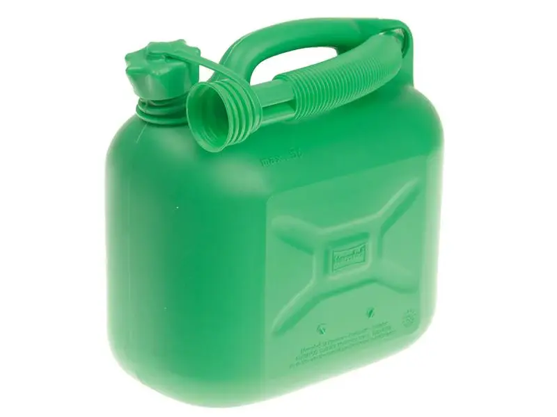 Silverhook Unleaded Petrol Can & Spout Emerald 5 Litre