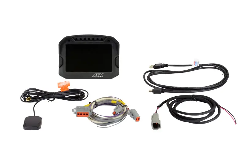 AEM CD 5G Carbon Digital Dash Display w Interal 10Hz GPS & Antenna