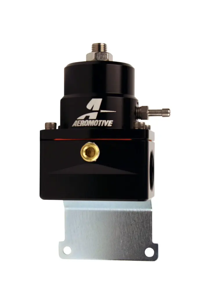 Aeromotive Adjustable EFI Regulator (2) 10 Inlet 6 Return Black