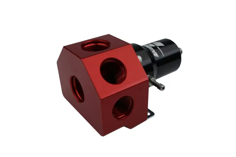 Aeromotive Regulator 30 120 PSI .500 Valve 4x 08 and 10 inlets 10 Bypass