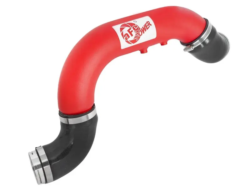 aFe BladeRunner 3in Red IC Tube Cold Side w Coupling & Clamp Kit 2016 GM Colorado Canyon 2.8L