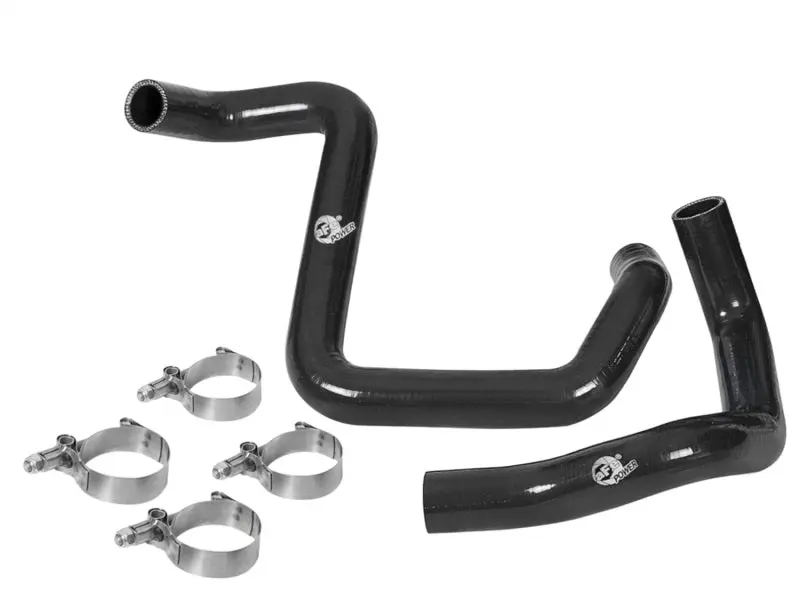 aFe BladeRunner Silicone Radiator Hose Kit 12 18 Jeep Wrangler (JK) V6 3.6L Black