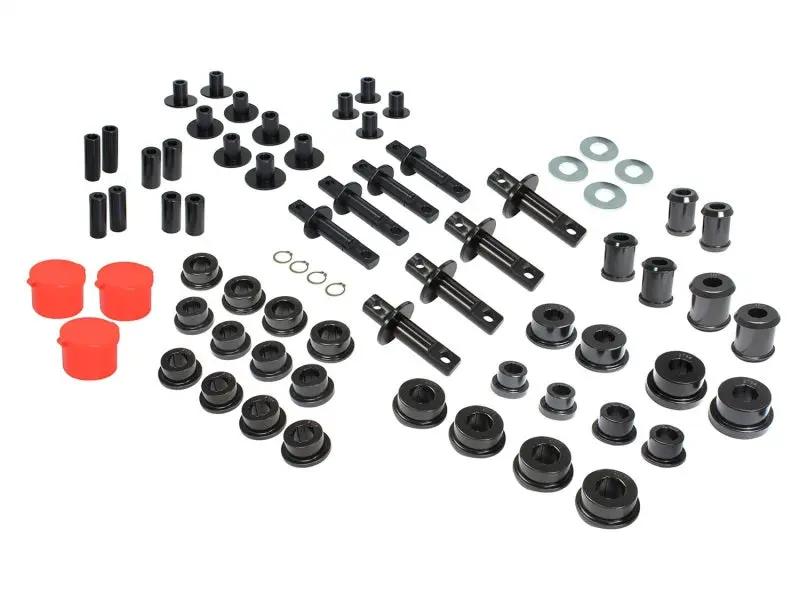aFe Control Control Arm Bushing Sleeve Set 06 13 Chevrolet Corvette C6 Z06 ZR1 Black
