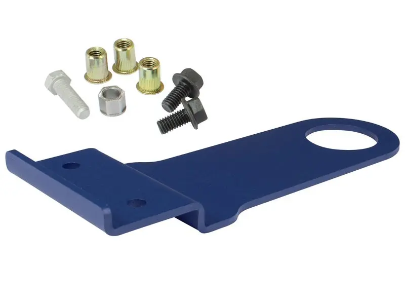 aFe Control Front Tow Hook Blue 05 13 Chevrolet Corvette (C6)