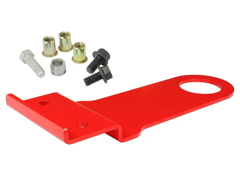 aFe Control Front Tow Hook Red 05 13 Chevrolet Corvette (C6)