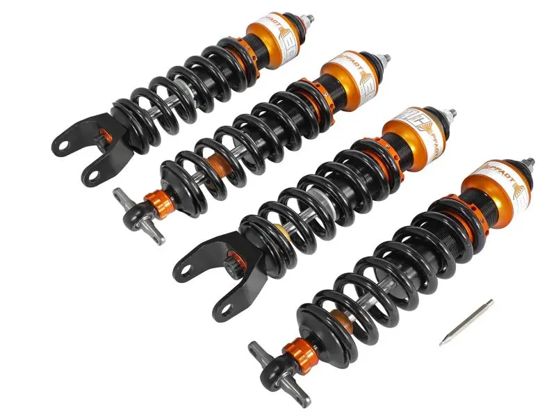 aFe Control PFADT Series Featherlight Single Adj Street Track Coilover System 97 13 Chevy Corvette