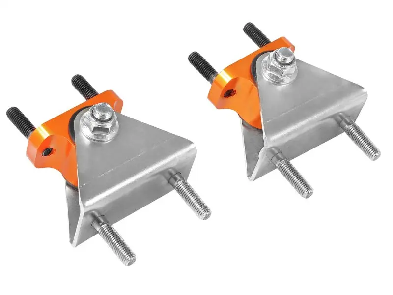 aFe Control PFADT Series Transmission Mount Set; Chevrolet Corvette (C6) 05 13 Orange