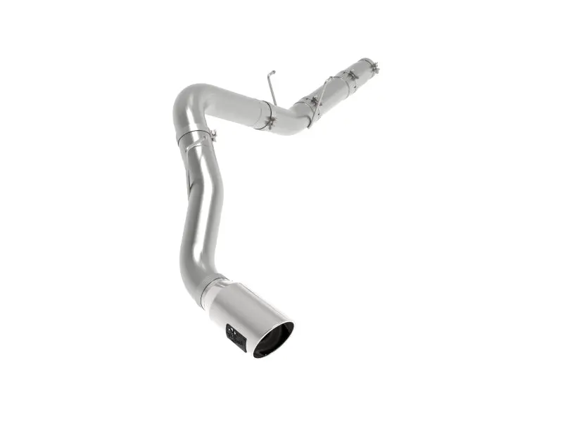 aFe LARGE BORE HD 5in 409 SS DPF Back Exhaust w Pol Tip 19 20 Ram Diesel Trucks L6 6.7L (td)