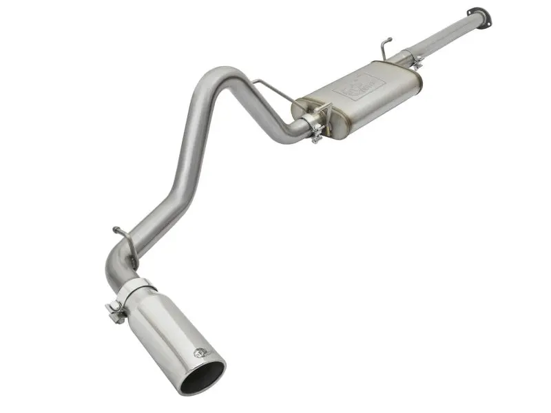 aFe MACH Force XP Cat Back Stainless Steel Exhaust Syst w Polished Tip Toyota Tacoma 05 12 L4 2.7L