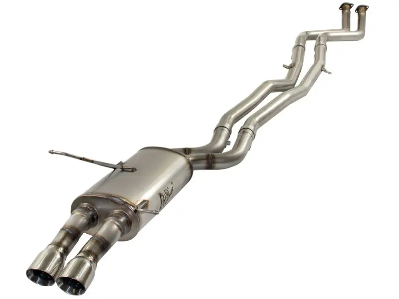 aFe MACH Force XP Exhaust Catback 409 SS 01 05 BMW 325i ci & 330i ci (E46) L6 2.5L 3.0L