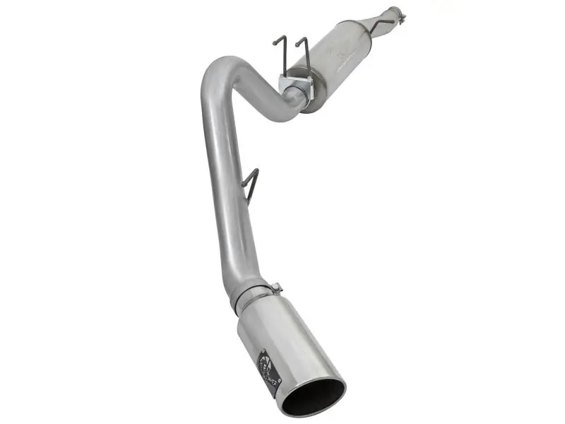 aFe MACHForce XP 2017 Ford SuperDuty F 250 F 350 V8 6.2L CC LB Cat Back SS 4in. Exhaust System