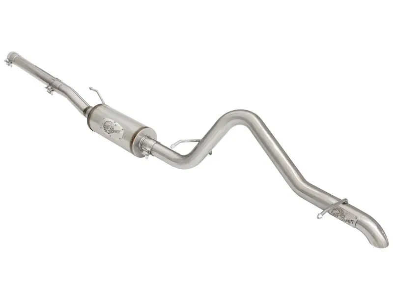 aFe MACHForce XP 2.5in SS 409 Cat Back Exhaust 07 16 Jeep Wrangler (JK) V6 3.6L 3.8L (2 4 Door)
