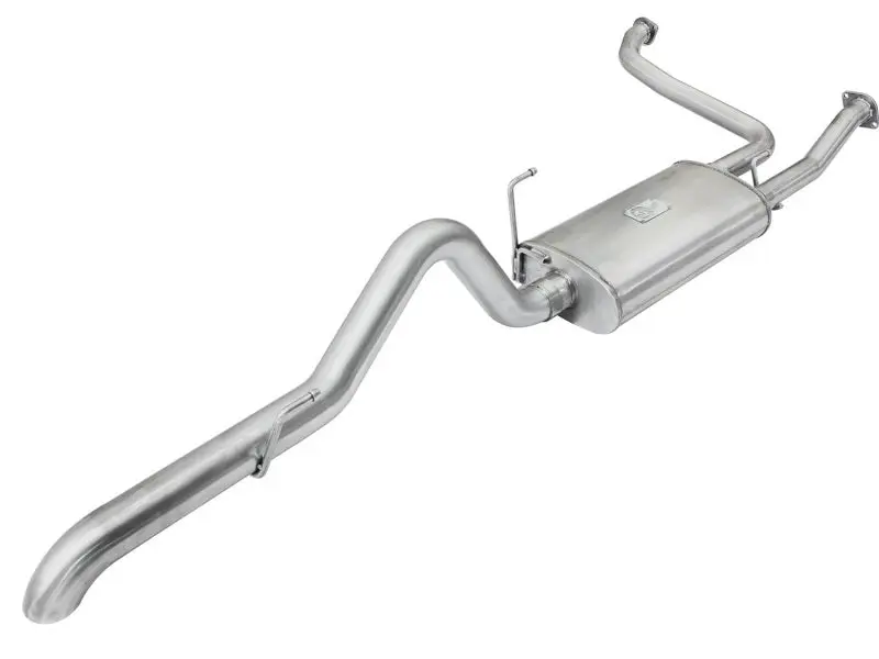 aFe MACHForce XP Exhaust Cat Back 2.5 3in SS 409 w Hi Tuck Tip 05 15 Nissan Xterra V6 4.0L