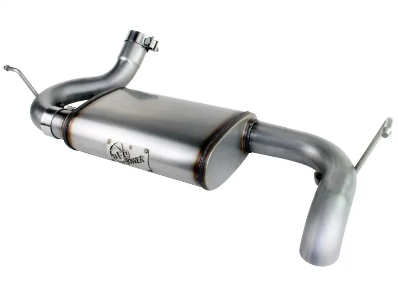 aFe MACHForce XP 07 17 Jeep Wrangler V6 3.6 3.8L 409 SS 2.5in Axle Back Exhaust