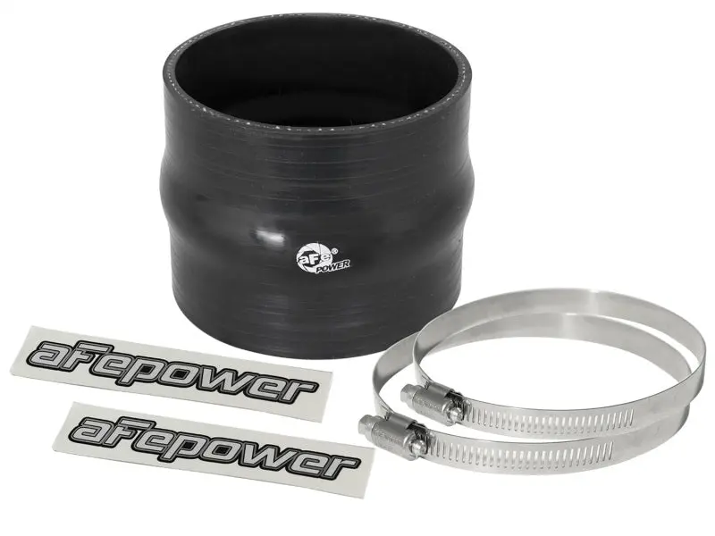 aFe Magnum FORCE Silicone Replacement Coupling Kit 3.5in ID x 3in Length Straight Coupler w Hump