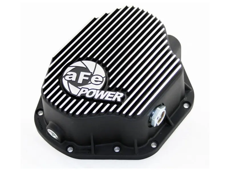 aFe Power Cover Diff Rear Machined COV Diff R Dodge Diesel Trucks 94 02 L6 5.9L (td) Machined