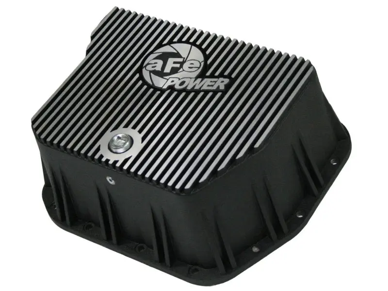 aFe Power Cover Trans Pan Machined COV Trans Pan Dodge Diesel Trucks 94 07 L6 5.9L (td) Machined