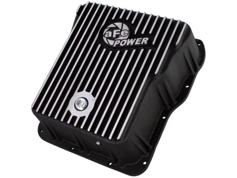 aFe Power Cover Trans Pan Machined Trans Pan GM Diesel Trucks 01 12 V8 6.6L Machined