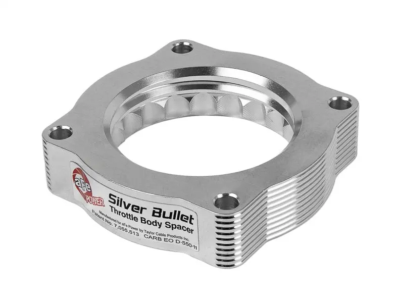 aFe Silver Bullet Throttle Body Spacer N62 Only BMW (E53) 04 09 5series (E60) 04 09 6series (E63 64)