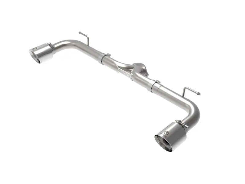 aFe Takeda 2 1 2in 304 SS Axle Back Exhaust w Polished Tips 14 18 Mazda 3 L4 2.0L 2.5L