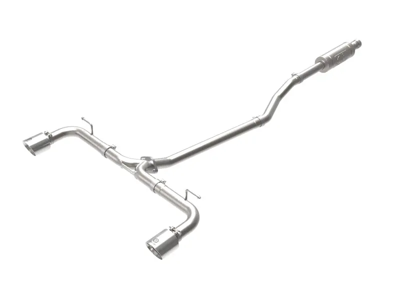 aFe Takeda 2 1 2in 304 SS Cat Back Exhaust w Polished Tips 14 18 Mazda 3 L4 2.0L 2.5L