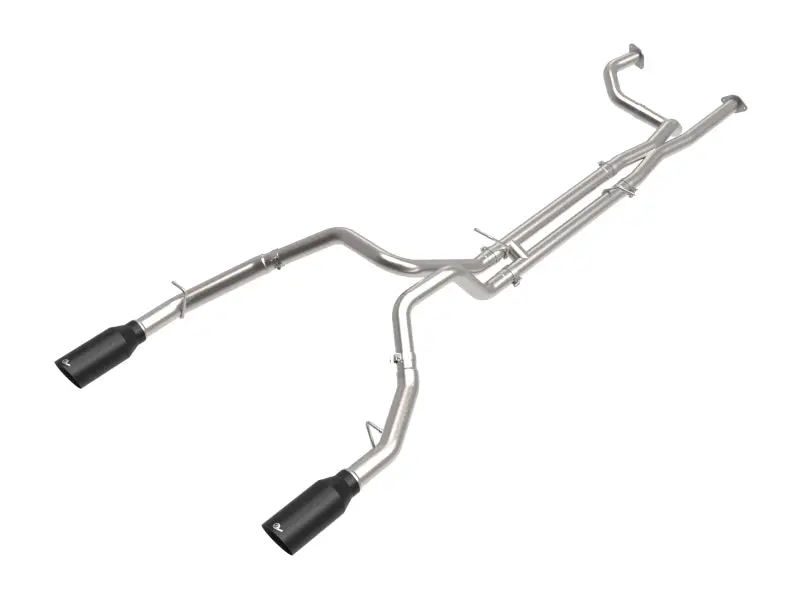 aFe Vulcan Series 3in 304SS Cat Back Exhaust 21+ Ram 1500 TRX V8 6.2L w Black Tips